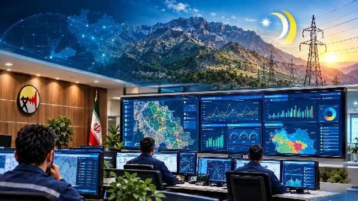 مرکز هوشمند «مهتاب» در کهگیلویه و بویراحمد؛ پایش بومی شبکه و کاهش تلفات
