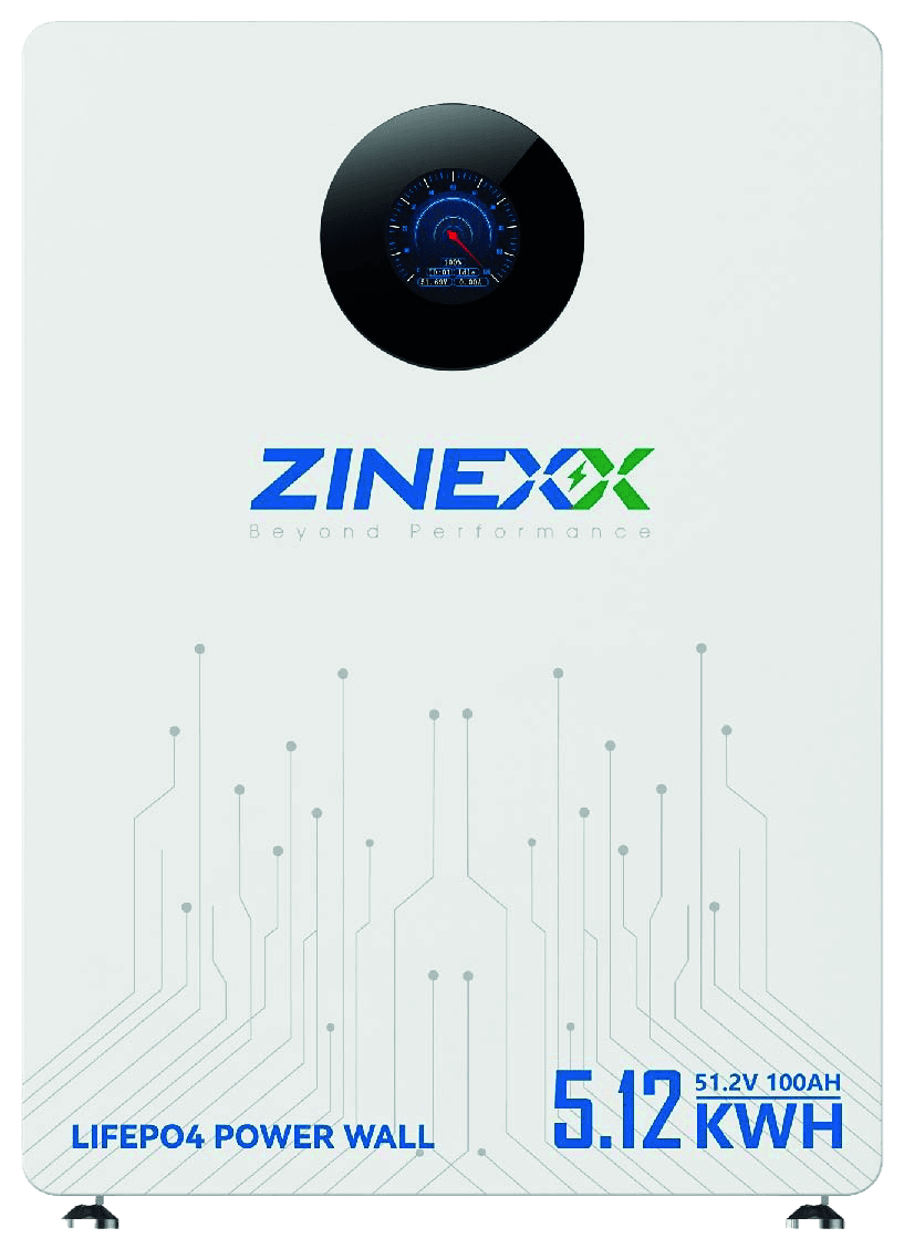 باتری لیتیوم آهن فسفات ZINEXX ZX-512100-CTS با نمایشگر لمسی رنگی